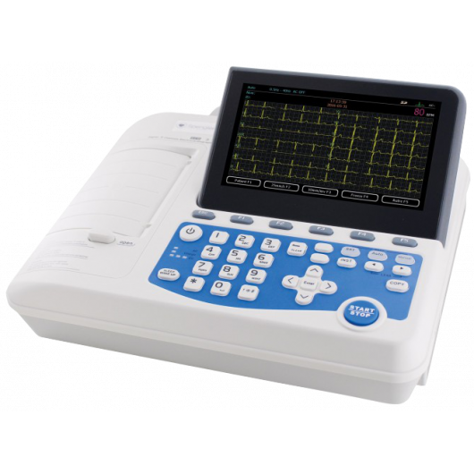 Electrocardiographe ECG Spengler Cardiomate 3 (3 pistes) avec interprétation | Medica Algerie